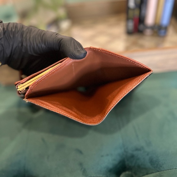 Louis Vuitton Wallet Monogram Porte Monnaie Biennois M61663 Brown Women's - Picture 5 of 10